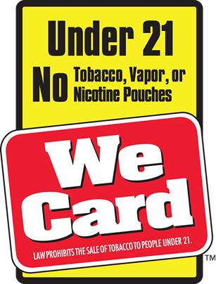 PMI U.S. serves on the Advisory Council of the national nonprofit organization We Card, which champions comprehensive training for retail employees in addition to providing in-store signage and point-of-sale materials. It’s all part of the effort to communicate the minimum age of 21 for purchasing nicotine products in the U.S. and the importance of complying with requirements for ID checks at retail.